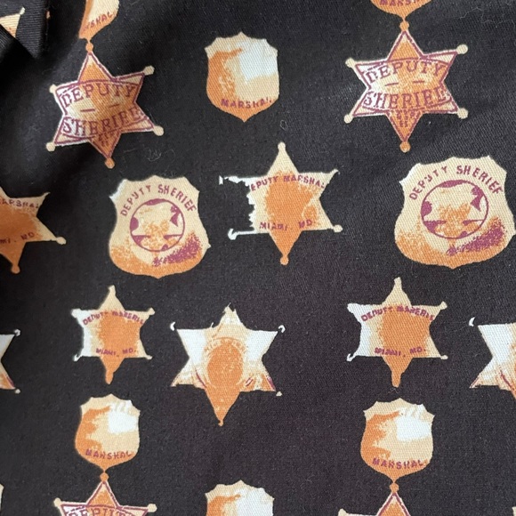 NEW Barn Fly Men’s Western Police Deputy Sheriff Long Sleeve Button Up Shirt - Picture 3 of 6